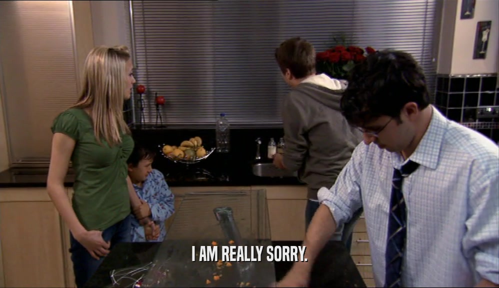 I AM REALLY SORRY.  