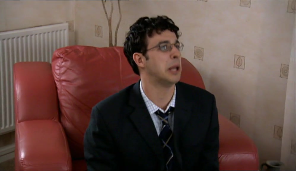 - I'VE HAD ENOUGH OF YOUR LIP. - YOU'D LIKE MY LIP, WOULDN'T YOU? 