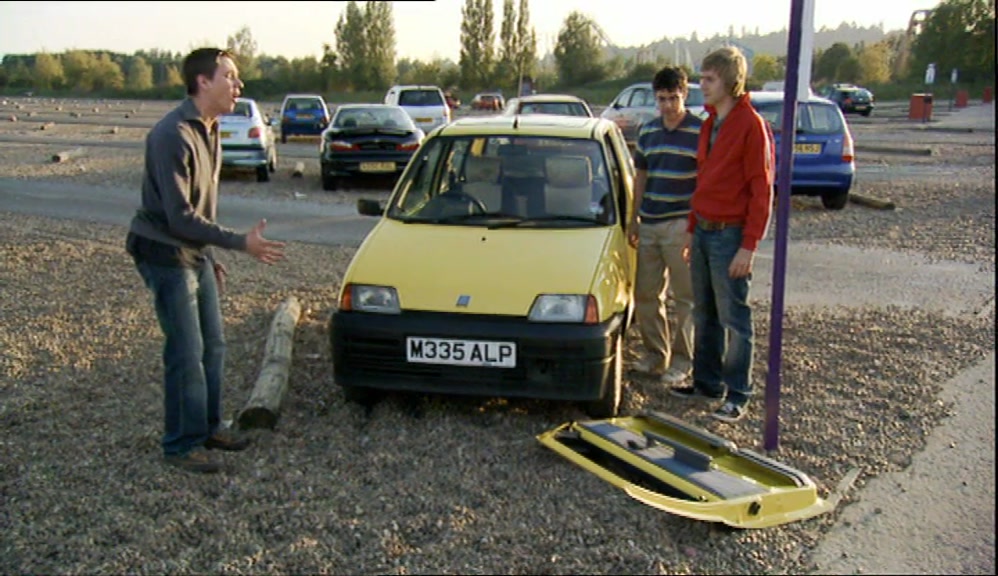 GOD, LOOK WHAT YOU'VE DONE. CHRIST, I'VE ONLY HAD IT A DAY. 