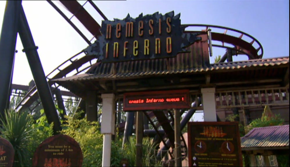 THE RIDE IS NOW CLOSING.  