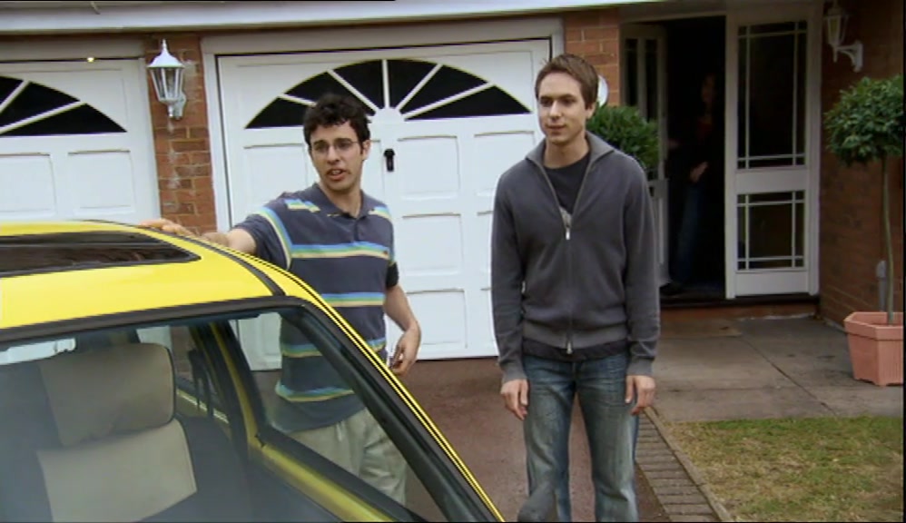 - OH, HELLO, MRS MACKENZIE. - HELLO, MARK. IS THIS YOUR CAR? 