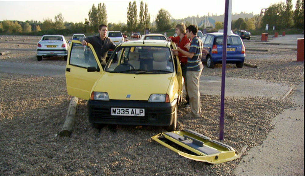 - WE MIGHT AS WELL ENJOY THE RIDES. - BUT MY CAR... 