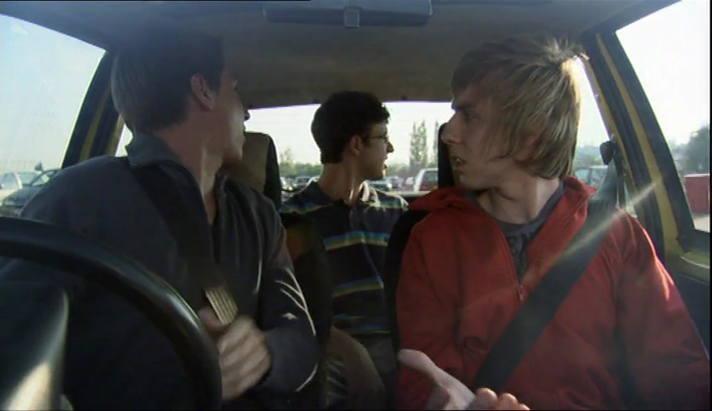 - QUICKLY, YOU DICKHEAD. - FUCK OFF! 