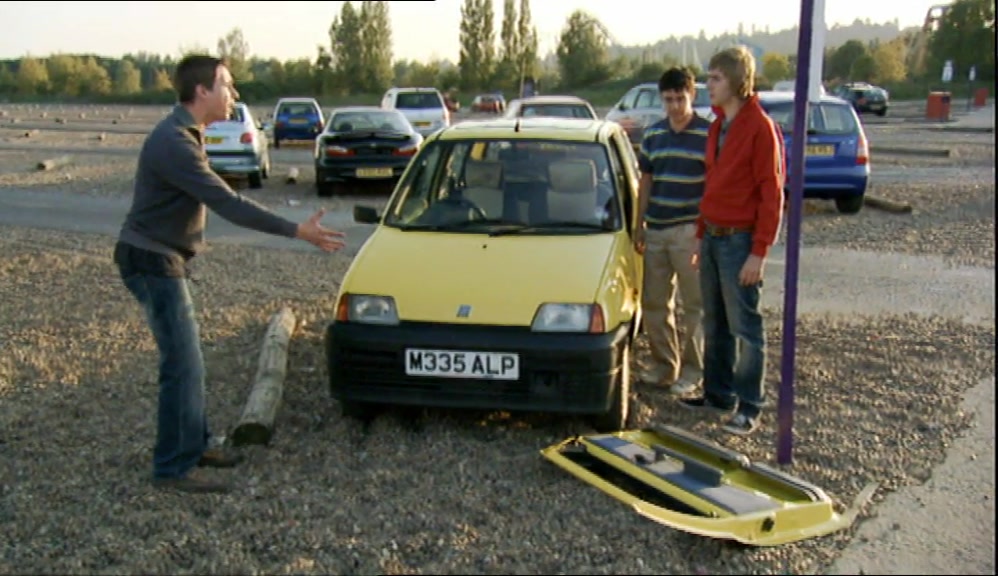 GOD, LOOK WHAT YOU'VE DONE. CHRIST, I'VE ONLY HAD IT A DAY. 