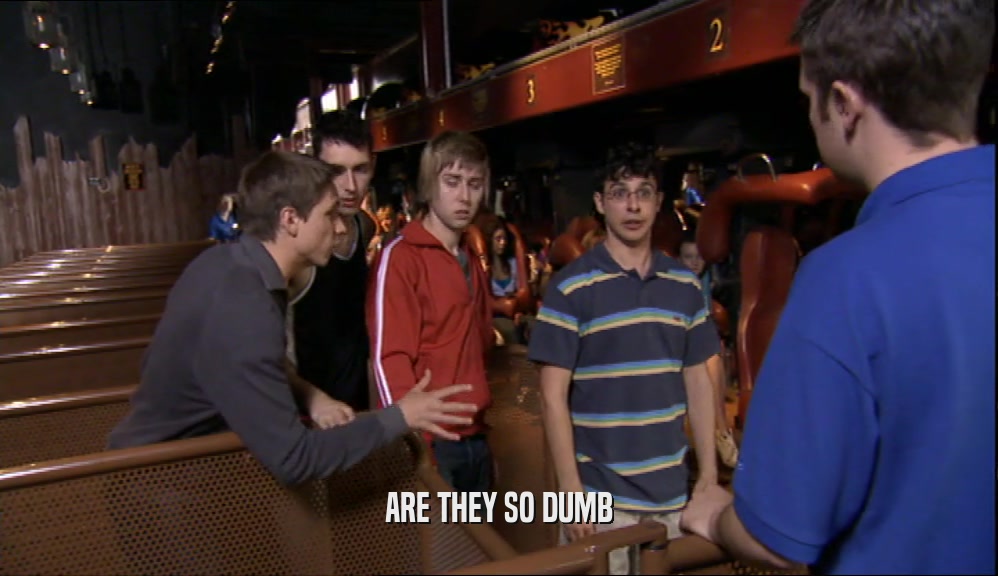 ARE THEY SO DUMB  