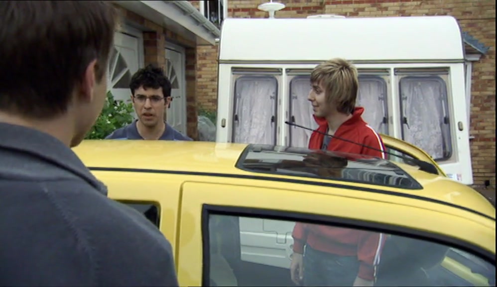 - YOU'RE BACKING HIM? - GET IN THE BACK, WILL. 