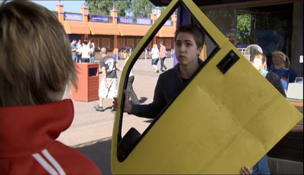 - COS YOU RIPPED IT OFF. - YOU REVERSED! 