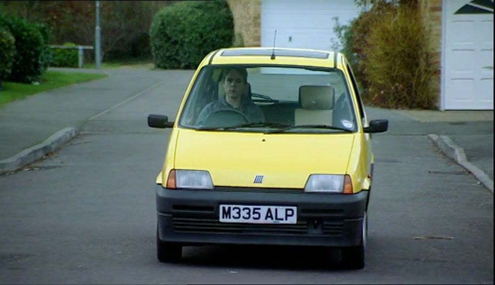 THE NOT-SO-GOOD NEWS WAS BRIGHT YELLOW AND PARKED IN MY DRIVEWAY. 