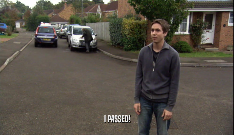 I PASSED!  