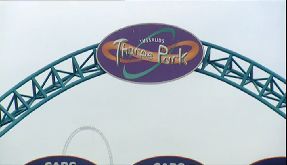 BY THE TIME WE FINALLY GOT TO THORPE PARK, 