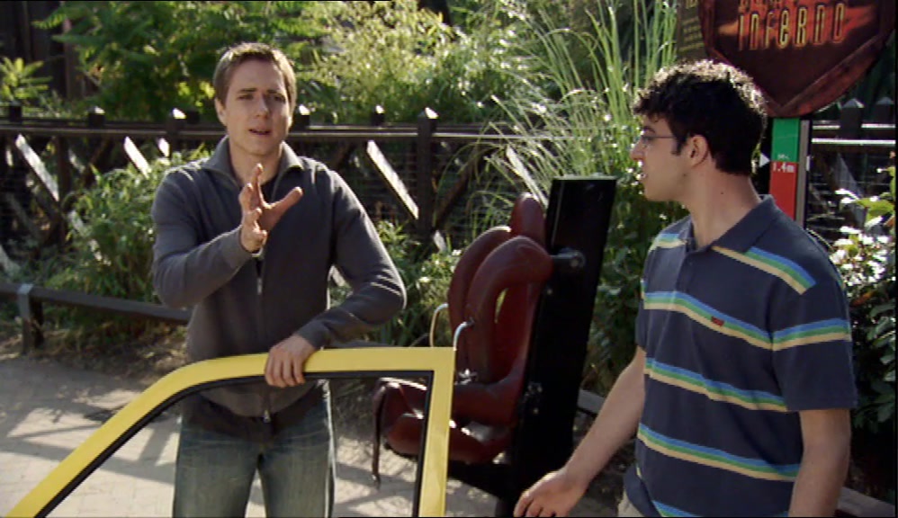 WELL, THAT'S SORTED, THEN! NOW, CAN WE PLEASE GET ON THE RIDE? 