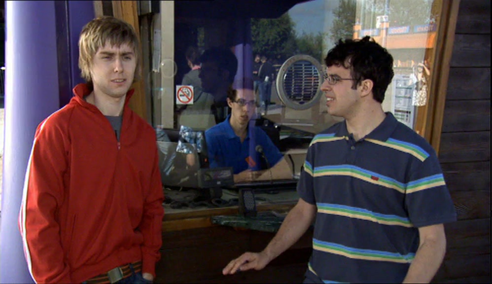 - BUT YOU'RE THE ONE WHO RIPPED IT OFF! - HEY, LET'S NOT ARGUE. 