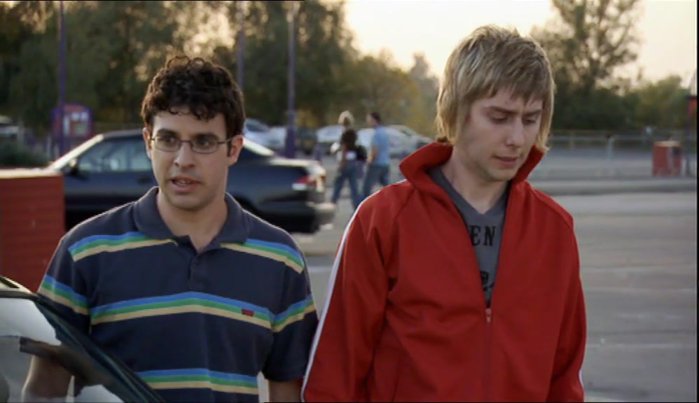GOD, LOOK WHAT YOU'VE DONE. CHRIST, I'VE ONLY HAD IT A DAY. 