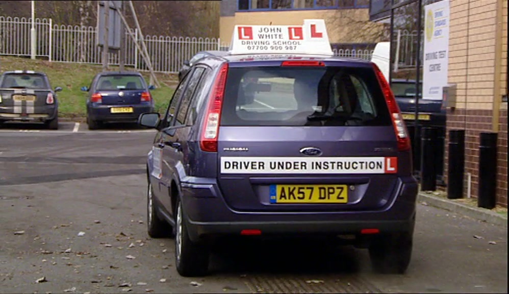 SIMON NEVER DID TELL US WHAT HAPPENED ON HIS DRIVING TEST. 