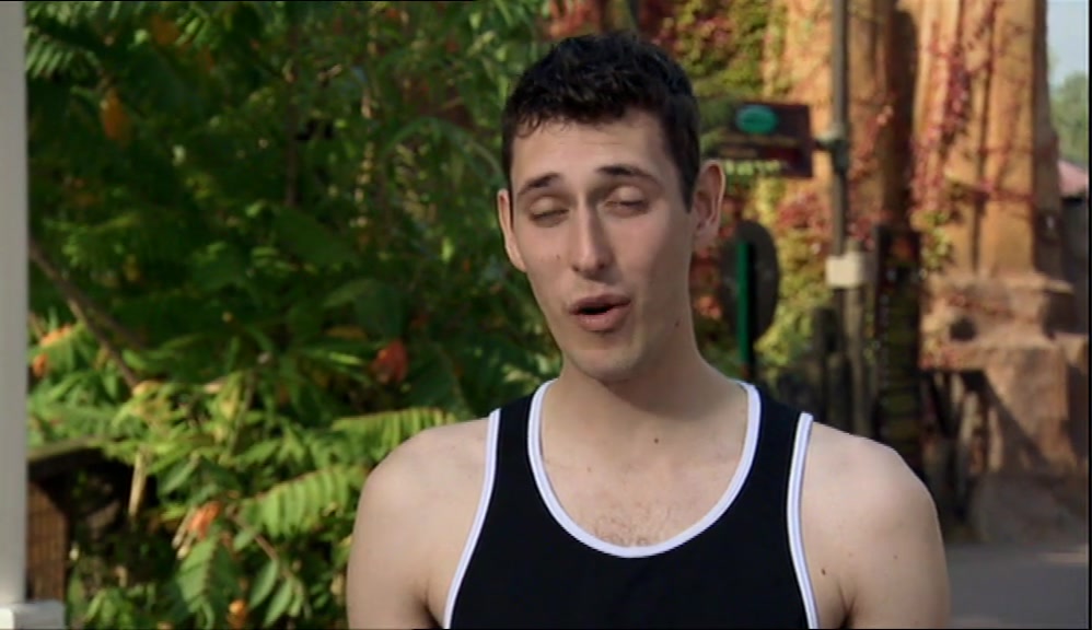 - YOU SOUND LIKE YOU'RE 40. - WELL, I'M QUEUING. 