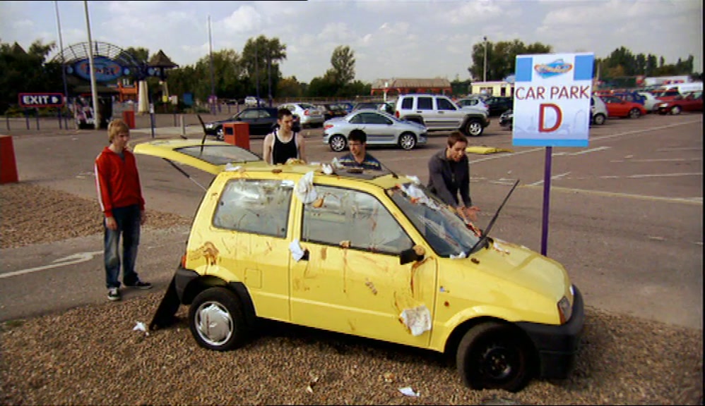 - HOLY SHIT! WHAT'S HAPPENED? - AT LEAST THEY LEFT THE TAPE DECK. 
