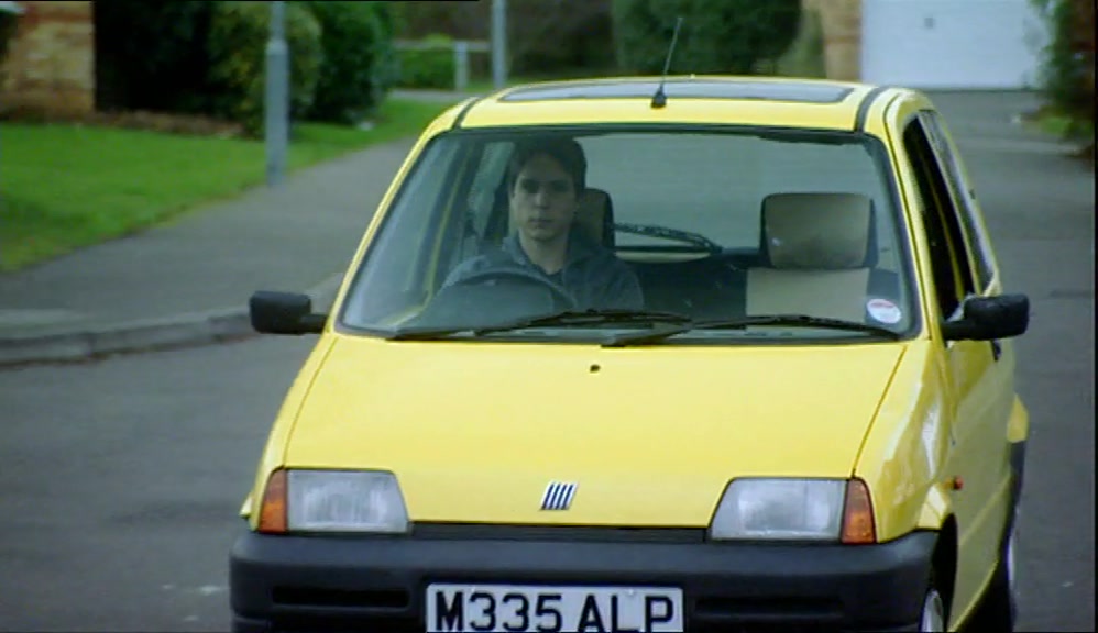 THE NOT-SO-GOOD NEWS WAS BRIGHT YELLOW AND PARKED IN MY DRIVEWAY. 