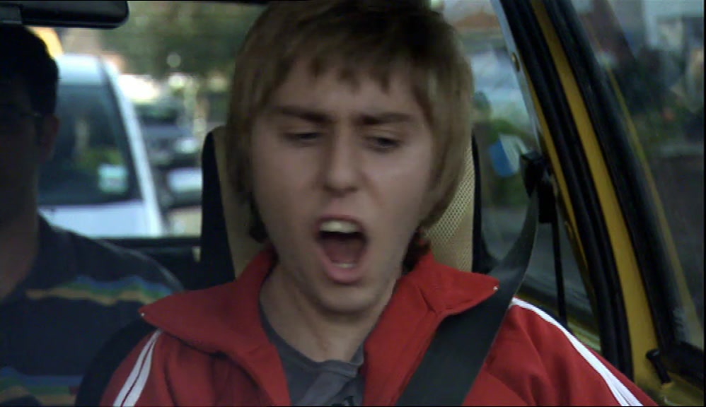 - SHIT, I STALLED IT. - OH, YOU DICKHEAD. 