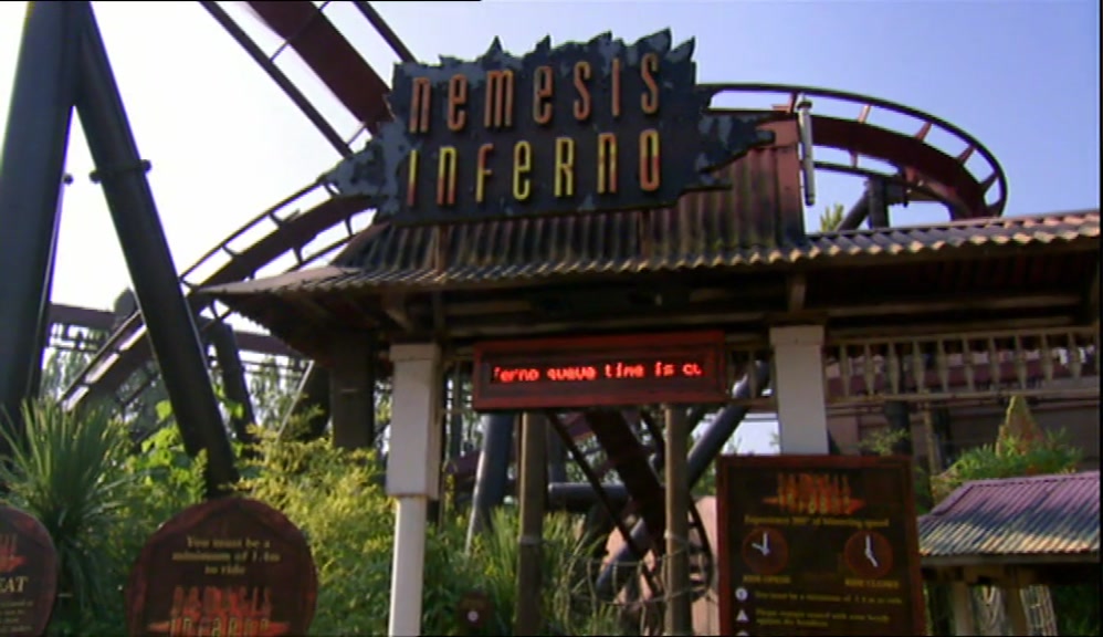 THE RIDE IS NOW CLOSING.  