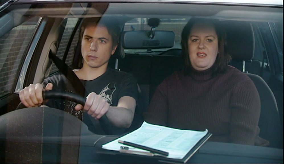 YOU STEER, AND I'LL DO THE PEDALS.  