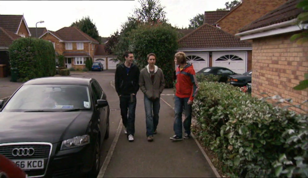 - JUST GIVE IT A FUCKING REST, WILL YOU? - HELLO, ISN'T THAT FRIEND'S CAR? 