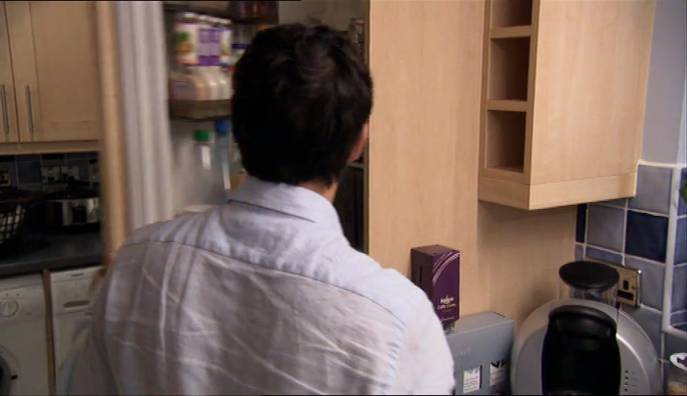 I ASSUMED THERE WOULDN'T BE ANY IN THE FRIDGE, BUT WHAT THE HELL. 