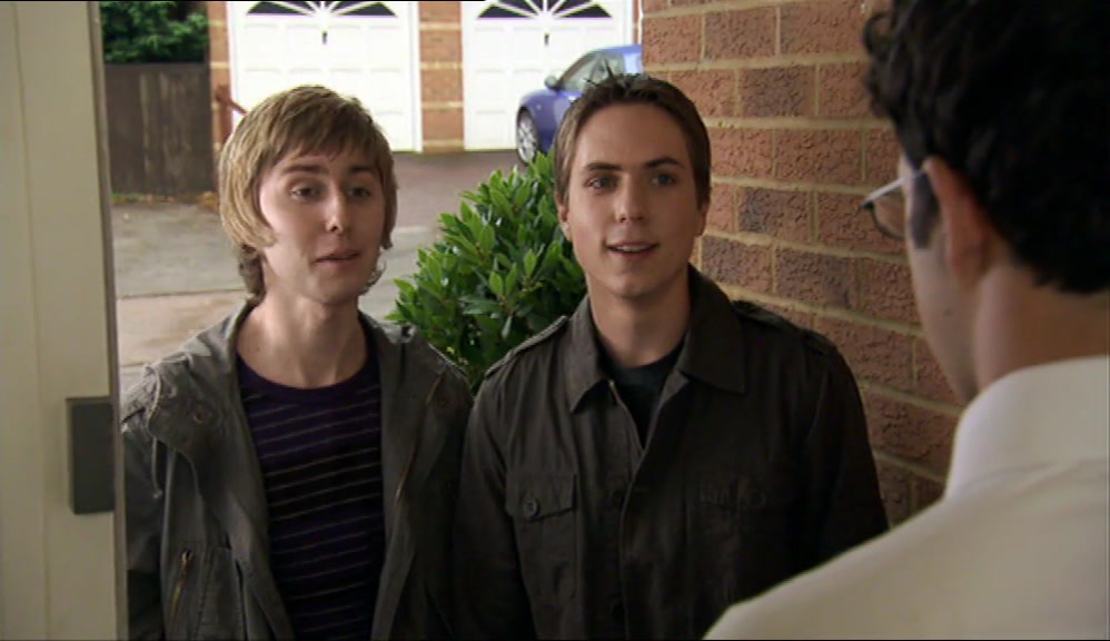 THE THREE OF THEM ARE SITTING THERE AROUND A BARGAIN BUCKET. 