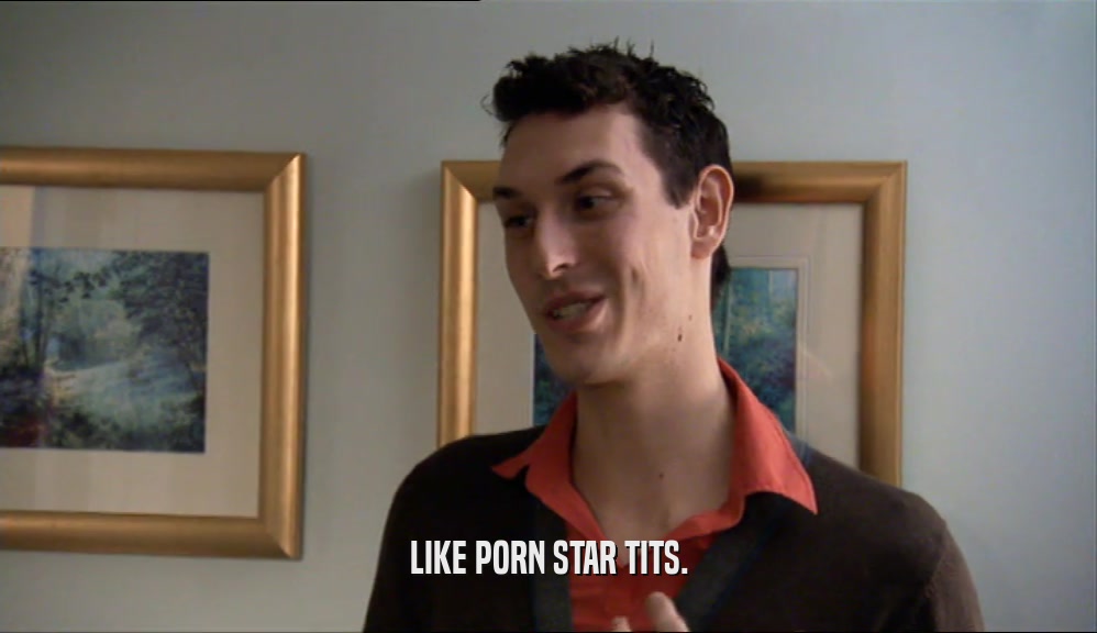 LIKE PORN STAR TITS.  