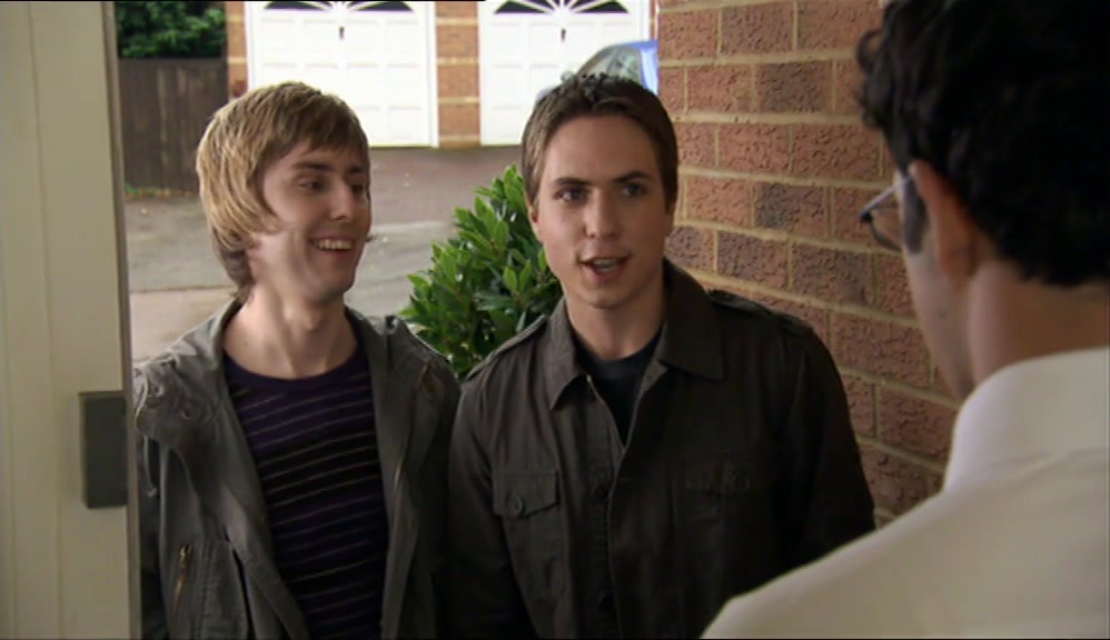NEIL'S DATE IS THAT WEIRD GIRL WHO'S TAKING HER A-LEVELS FOUR YEARS EARLY. 