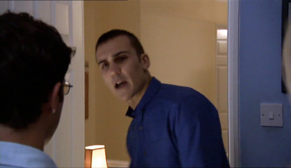 - AND DON'T THINK THAT I WON'T. - OK, MATE, TWO THINGS, YEAH? 