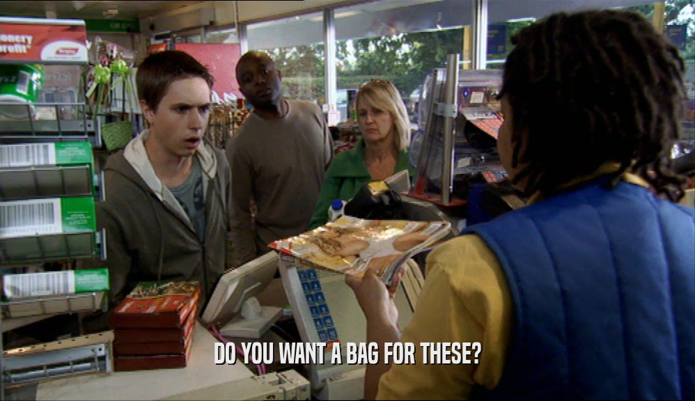 DO YOU WANT A BAG FOR THESE?  