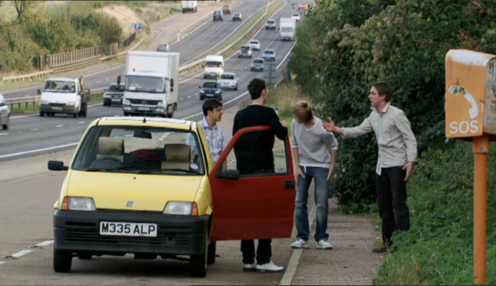 I'M NOT GETTING BACK IN THE SPUNKMOBILE.  