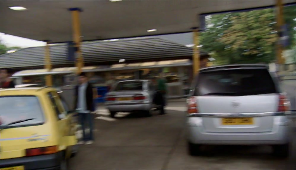 WE'D ARRANGED TO MEET JAY AT THE SERVICE STATION, 