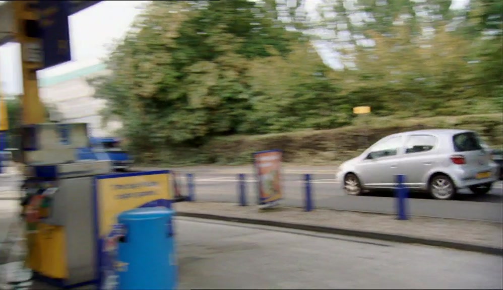 WE'D ARRANGED TO MEET JAY AT THE SERVICE STATION, 
