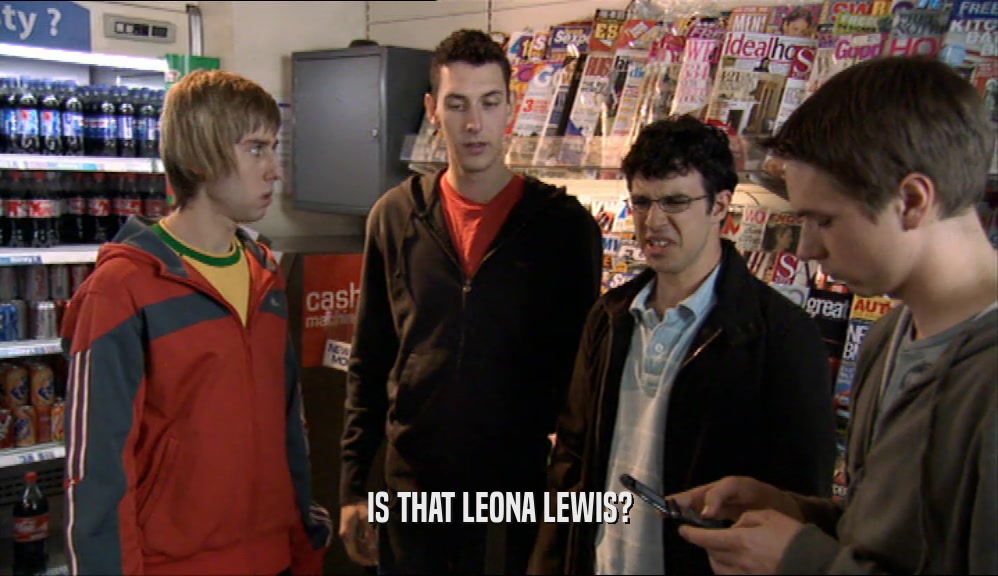 IS THAT LEONA LEWIS?  
