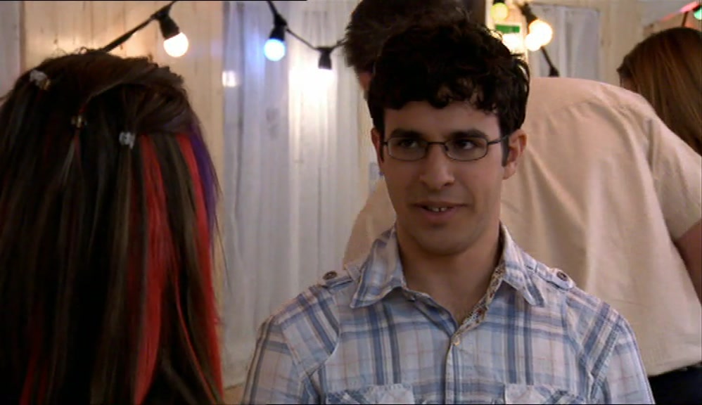 - JUST TAKING THE PISS. - WHAT, BY EATING HUMMOUS? 