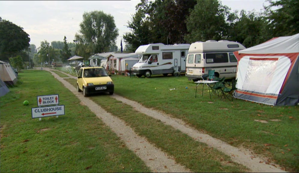 ADMITTEDLY JAY KNEW SOME GIRLS, BUT DRIVING INTO THE CARAVAN PARK, 