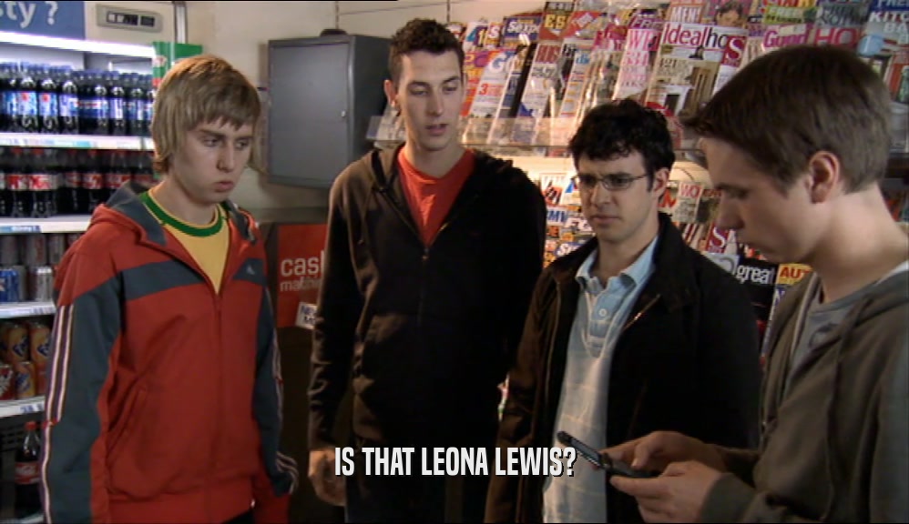 IS THAT LEONA LEWIS?  