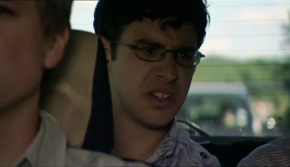- MY SEAT'S A BIT WET. - MINE IS, TOO. 