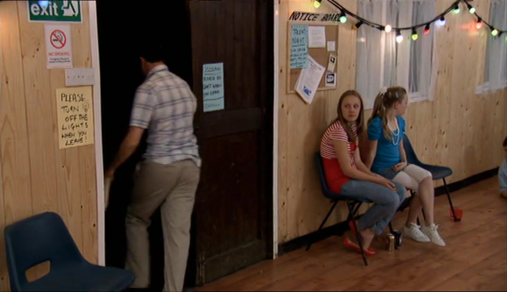 I THEN HAD TO SPEND A NIGHT IN A CARAVAN  