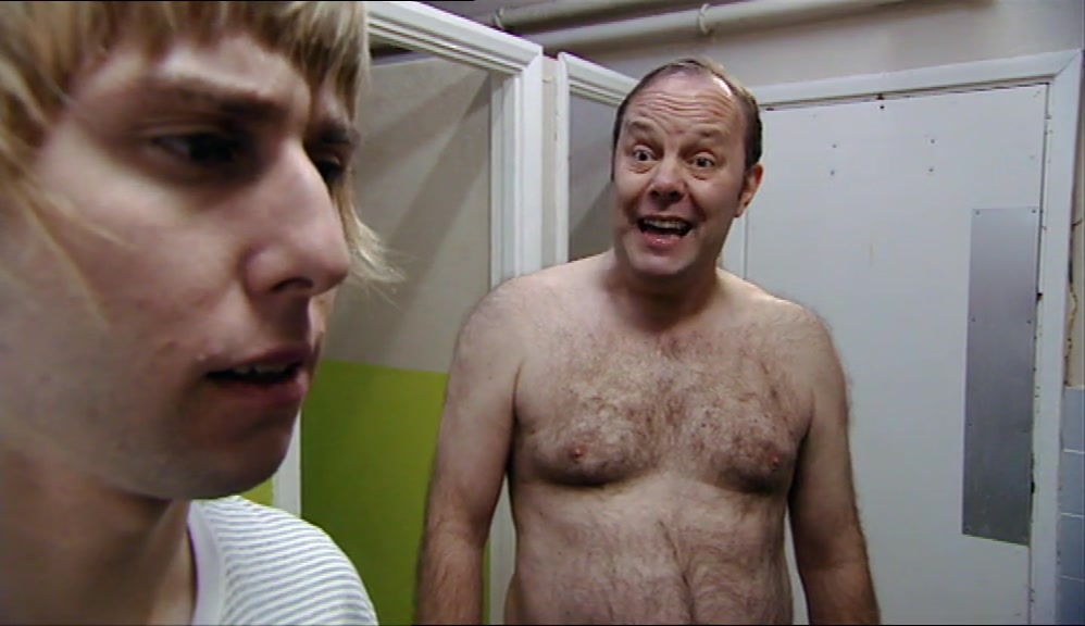 YEAH, AND I TOLD YOU NOT TO BE SO FUSSY AND TO GET STUCK IN. 