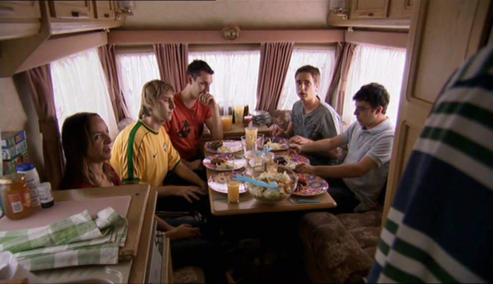 LEAVE HIM ALONE, TERRY, YOU'RE EMBARRASSING HIM. 