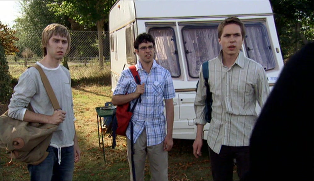 I SLEPT IN THE CAR. SHALL WE GO THEN? SHOTGUN. 