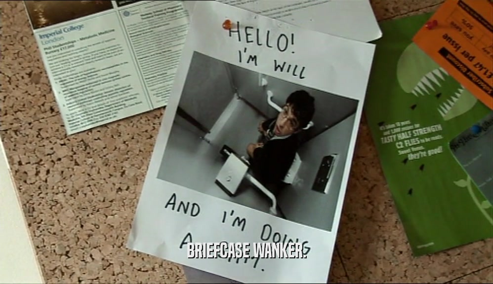 BRIEFCASE WANKER.  