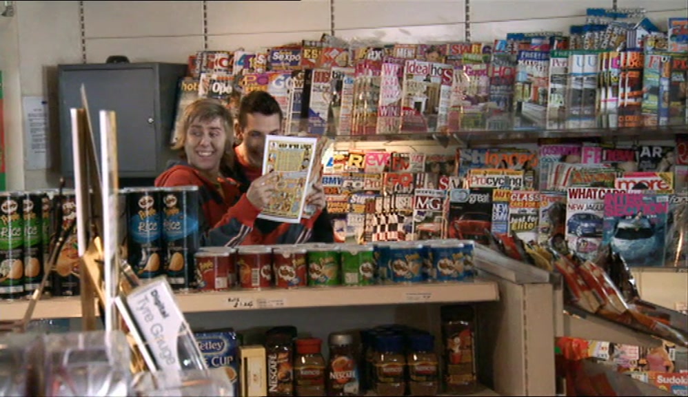 - WHAT'S SO FUNNY, THEN? - IT'S YOUR MUM IN THIS MAG. 