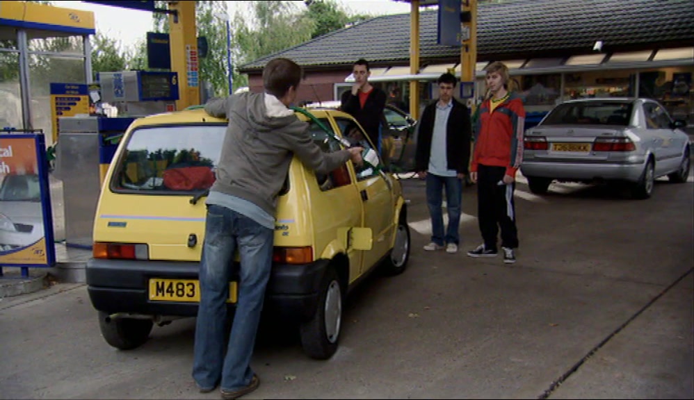 - YEAH, THANKS, NEIL. - PUMP NUMBER SIX, PLEASE PARK CLOSER. 