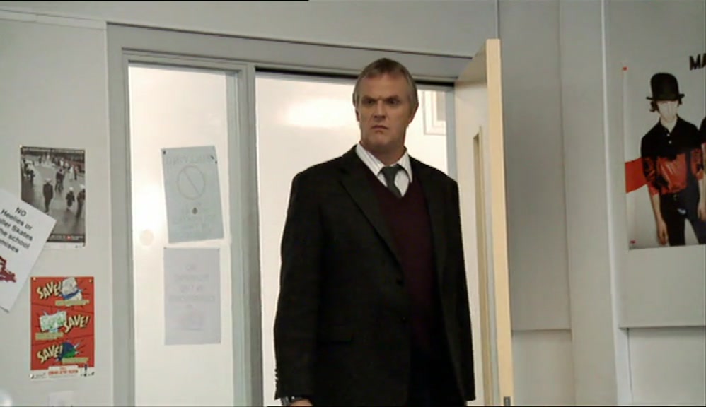 - SEE YOU THEN. - OH, SHIT, IT'S GILBERT. 