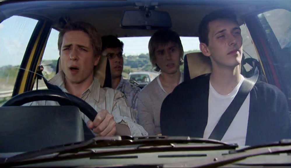 - YOU FUCKED A GIRL IN MY CAR?! - NO, IT'S TOO SMALL. 