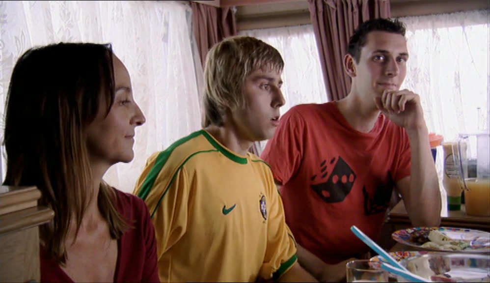 RIGHT, WE'D BEST BE GETTING READY, DAD. MAYBE SEE YOU LATER. 