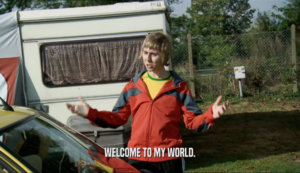 WELCOME TO MY WORLD.  